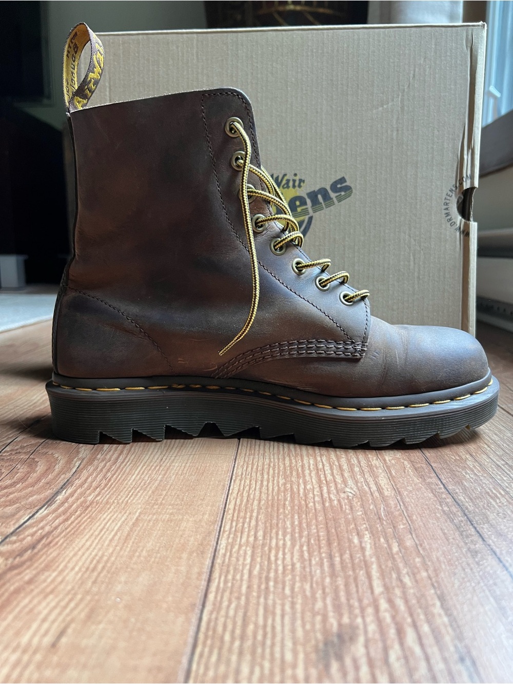 Dr Martens 1460 Ziggy in Crazy Horse leather. men size 9US 8UK 42EU - Picture 6 of 11